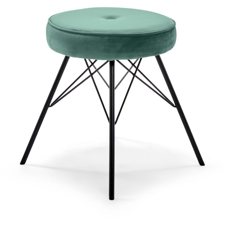 Millwork Holdings 19 29 Tall Metal Accent Stool Reviews Wayfair   19.29'' Tall Metal Accent Stool 